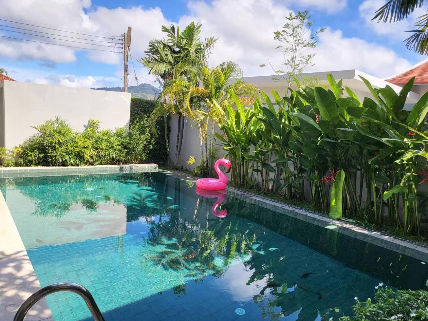 E Villa Near Bangtao Beach ,普吉高端社区邦涛区度假村私人泳池别墅 Strand Bang Tao Exterior foto